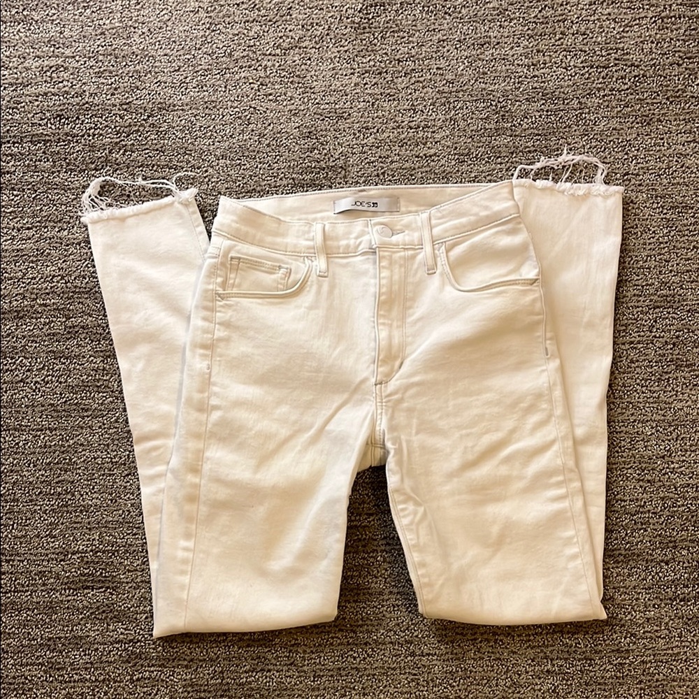 Joe's Jeans White Skinny Pants